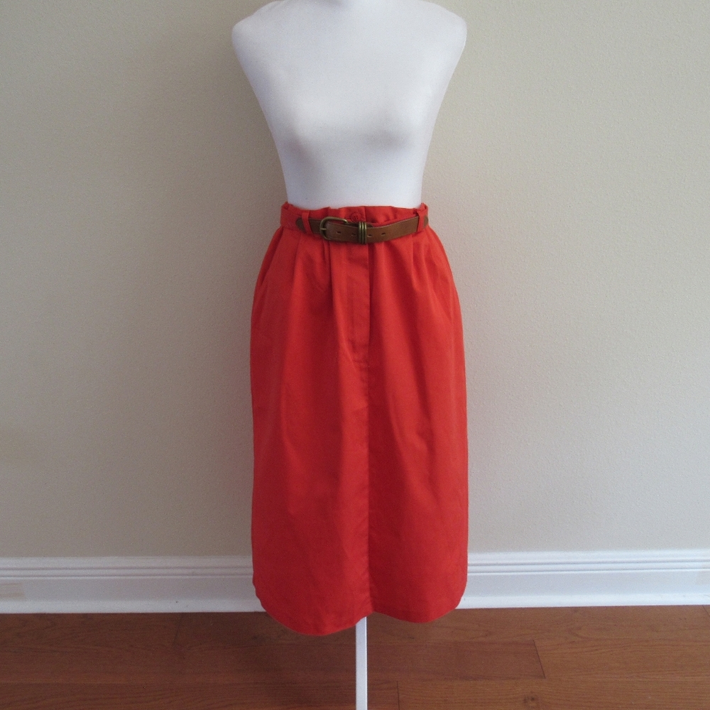 Vintage Russ Togs midi skirt